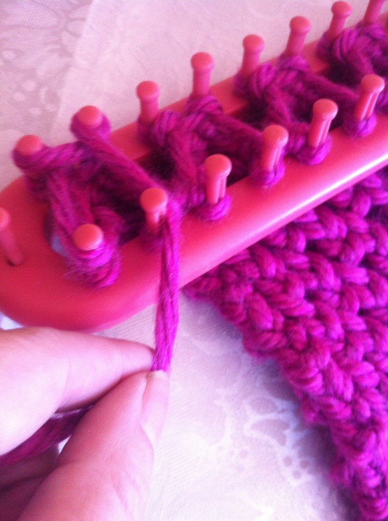 braid knit loom knitting
