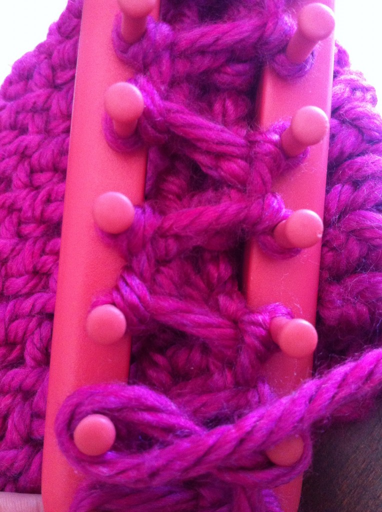 braid knit loom knitting
